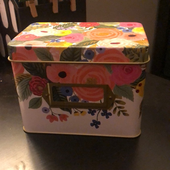 Rifle Paper Co. Kitchen Rifle Paper Co Recipe Box Garden Party Poshmark
